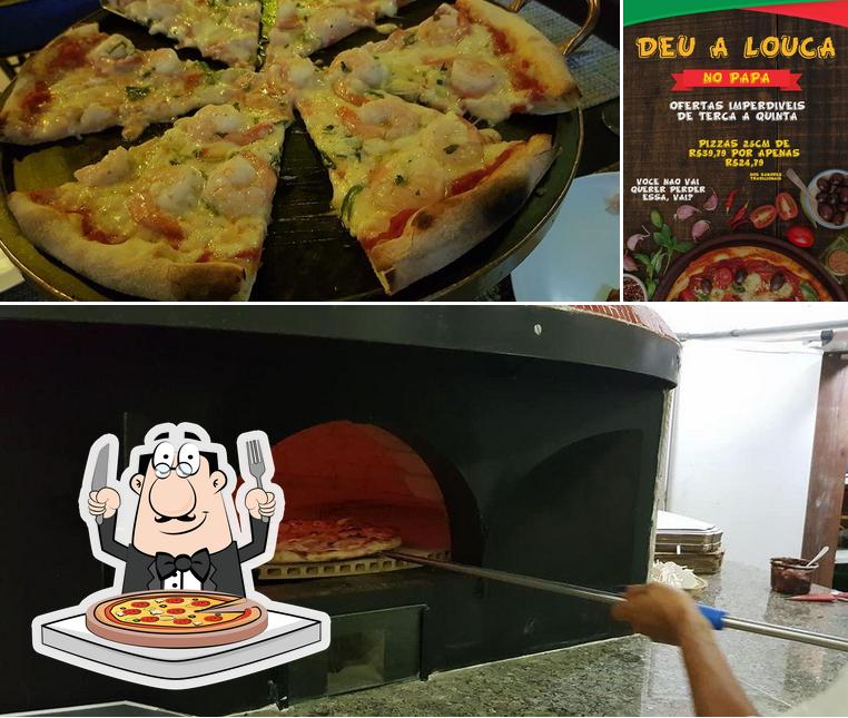 Закажите пиццу в "Papa Dória"