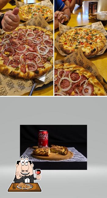 Experimente diferentes tipos de pizza