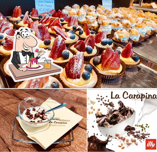 Bar Gelateria "La Carapina" offre un'ampia selezione di dolci