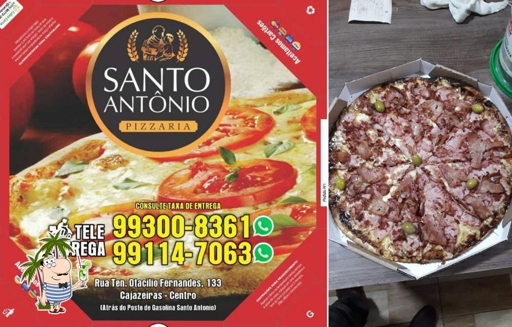 Here's a photo of Pizzaria Santo Antônio