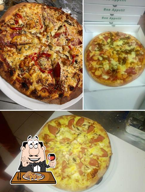 Choisissez différents genres de pizzas