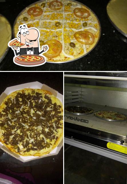 Experimente diferentes tipos de pizza