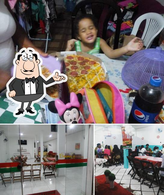 El interior de Pizzaria BRUNNA'S