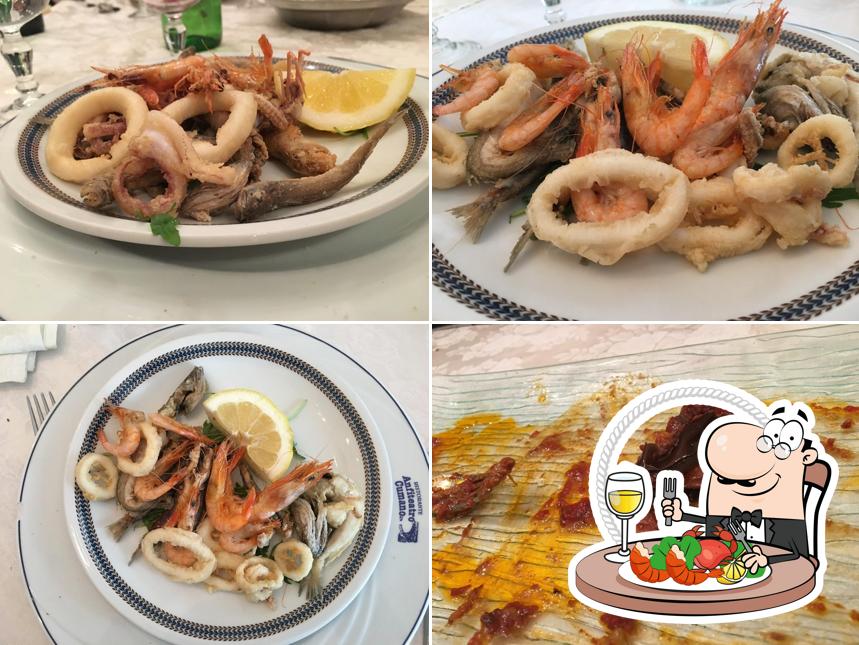 Prenditi la cucina di mare a Ristorante Anfiteatro Cumano "Villa Giulia"