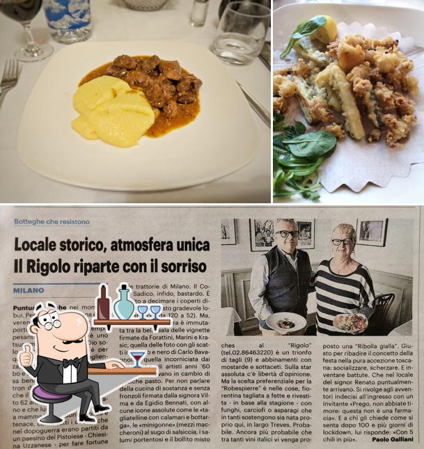 Dai un'occhiata agli interni di Ristorante Rigolo