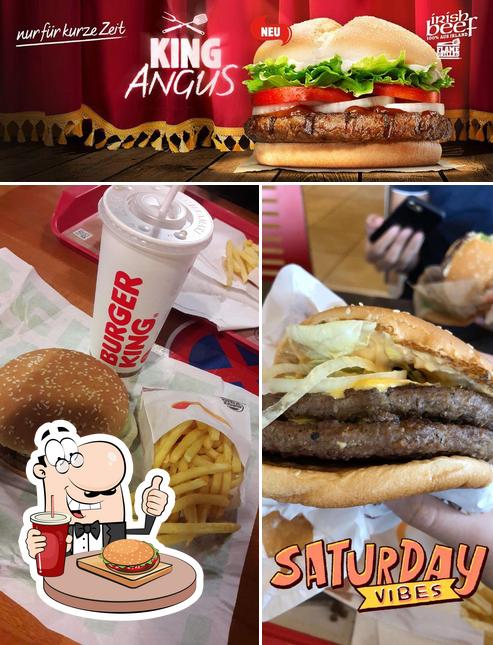 Try out a burger at BURGER KING Restaurant Oed