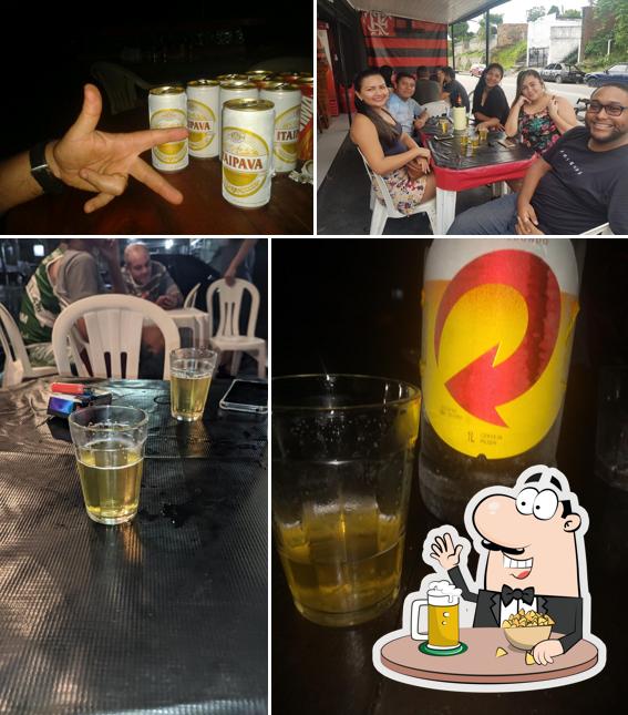 Bar e Lanche Kero Mais offerece uma gama de cervejas