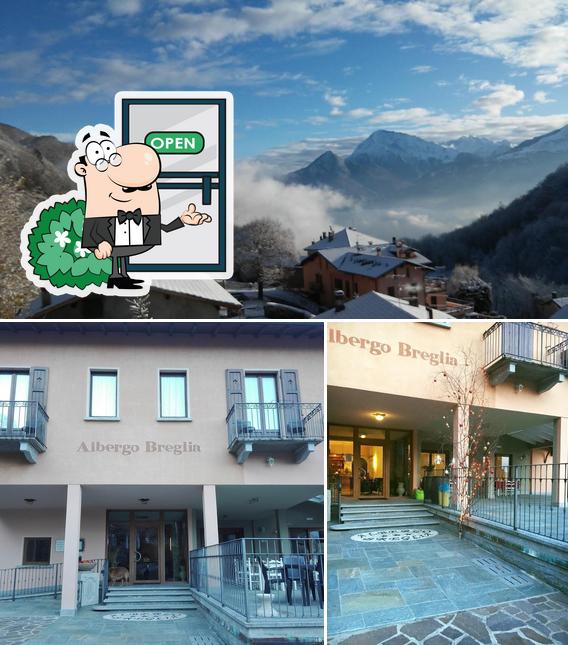 Gli esterni di Albergo Breglia