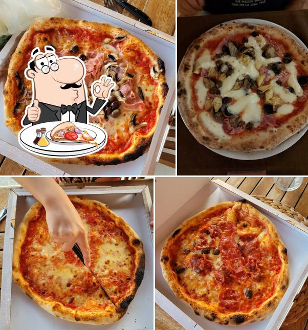 Scegli tra le molte varianti di pizza