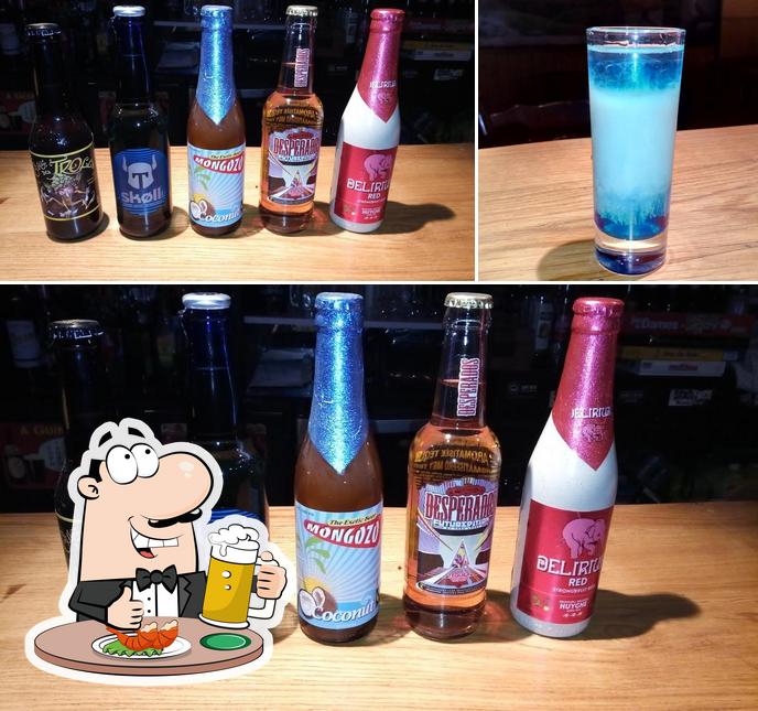 Vous pouvez prendre un verre de bière blonde ou brune
