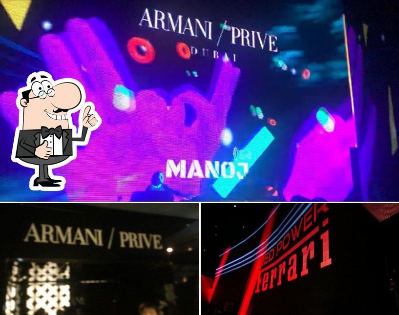 Armani/Prive club, Dubai - Restaurant menu and reviews