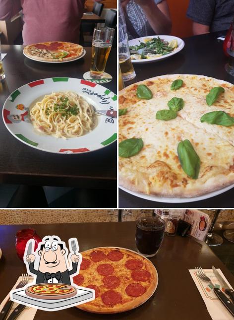 Prenez des pizzas à Restaurant Dolce Vita