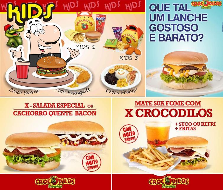 Попробуйте гамбургеры в "Crocodilos Grill"