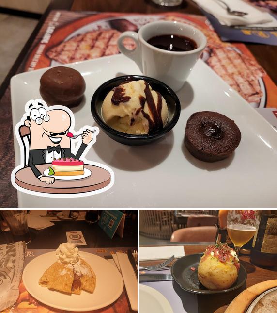 Roadhouse Restaurant Alessandria offers a number of desserts