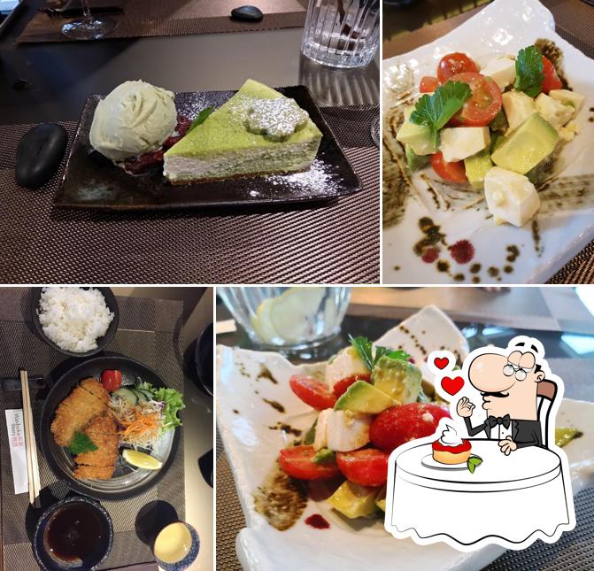 Washoku Restaurant sert une variété de plats sucrés