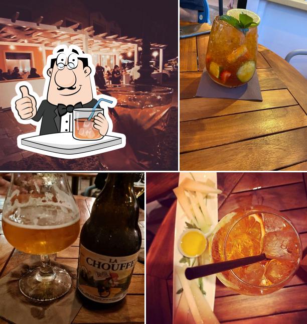 Prenditi un drink dal menu