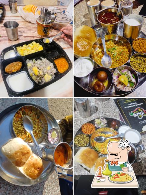 Food at Hotel Badgujar Vadapav & Misal