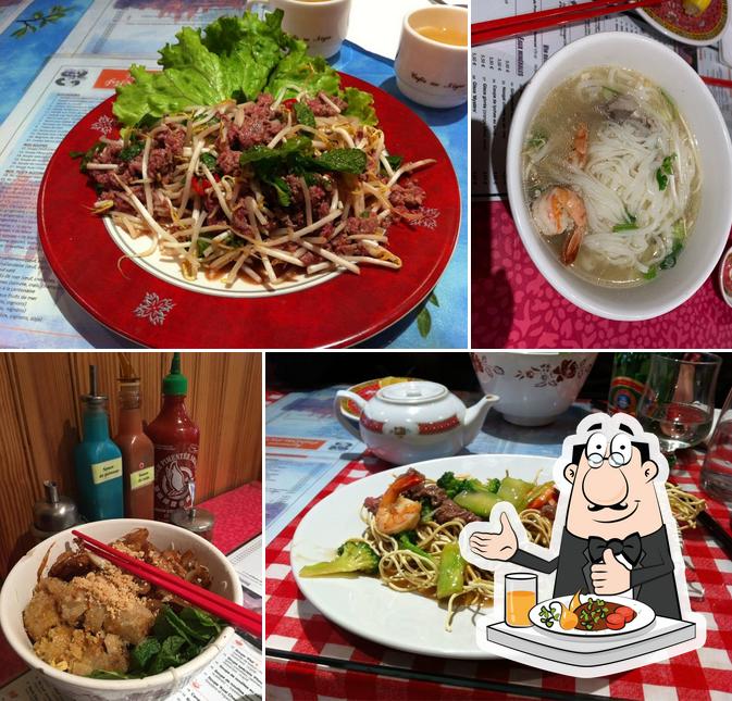 Nourriture à Restaurant Phnom Pich - Lyon