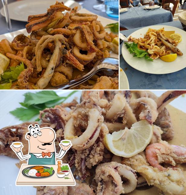 Calamari fritti al Ristorante da Lucio Specialità di mare