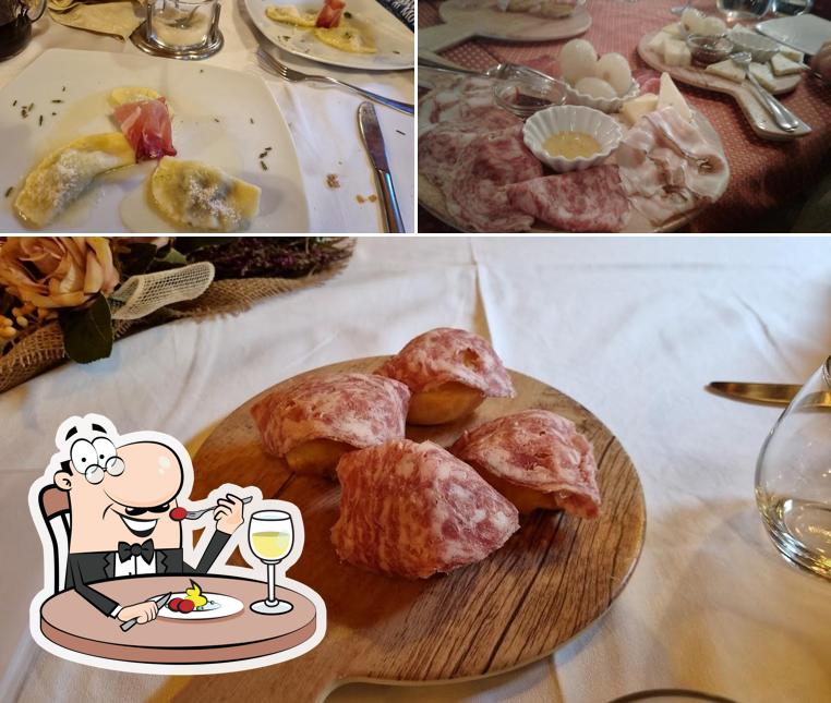 Cibo al Ristorante Agritur Malga Mortigola