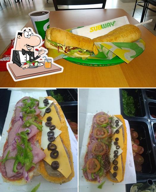 Comida em Subway