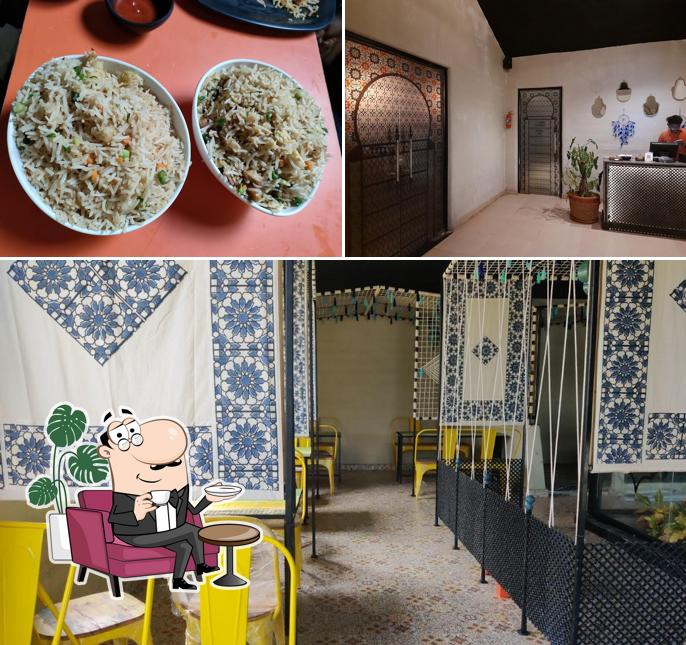 The picture of Tabun Multicuisine Restaurant’s interior and food