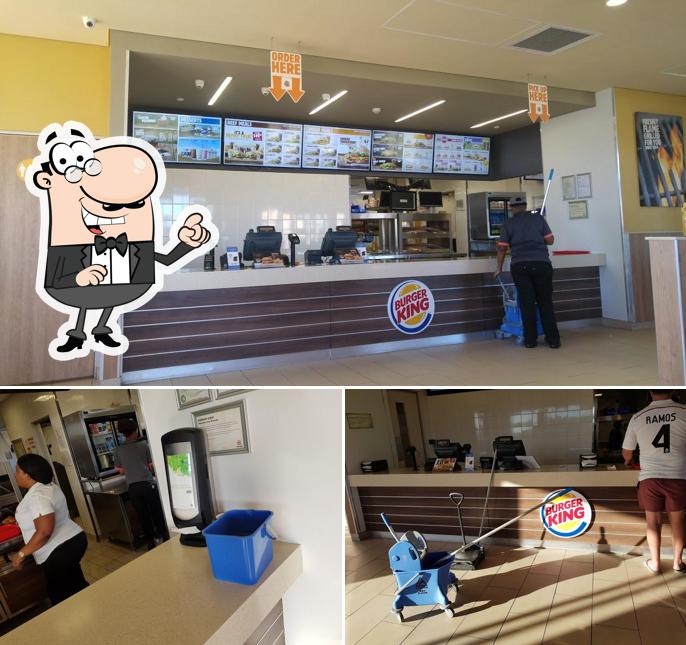 The interior of Burger King Strand N2 (Drive-Thru)