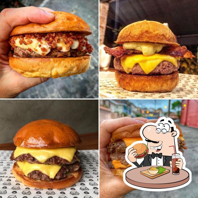Os hambúrgueres do Estella Burger irão saciar uma variedade de gostos