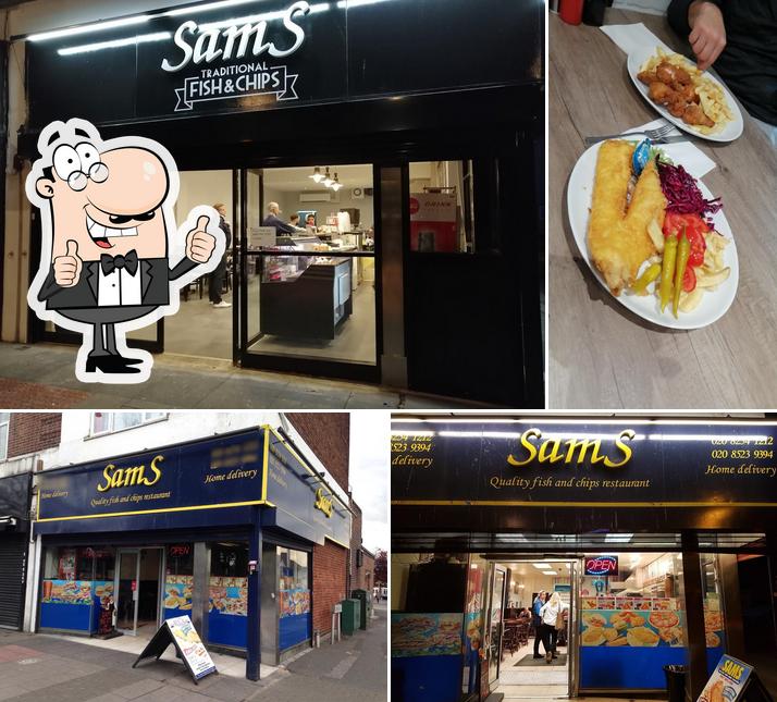 Sams fish and chips, 15 Station Rd in London - Restaurant menu and reviews