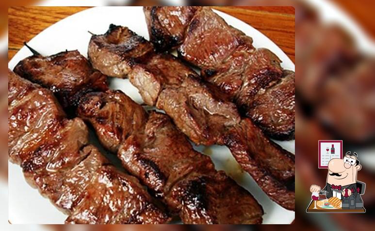 Escolha refeições de carne no Bar Do Bigode