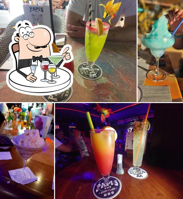 Papis Cocktail Bar and Kitchen in Magaluf Restaurant menu and reviews