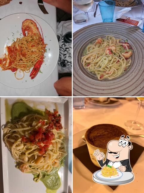 Spaghetti alla carbonara al Al Marinaio