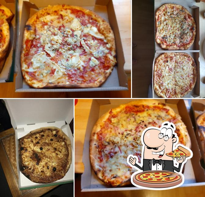 Pick various variants of pizza