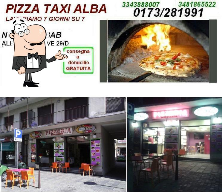 L'intérieur de Pizza Taxi