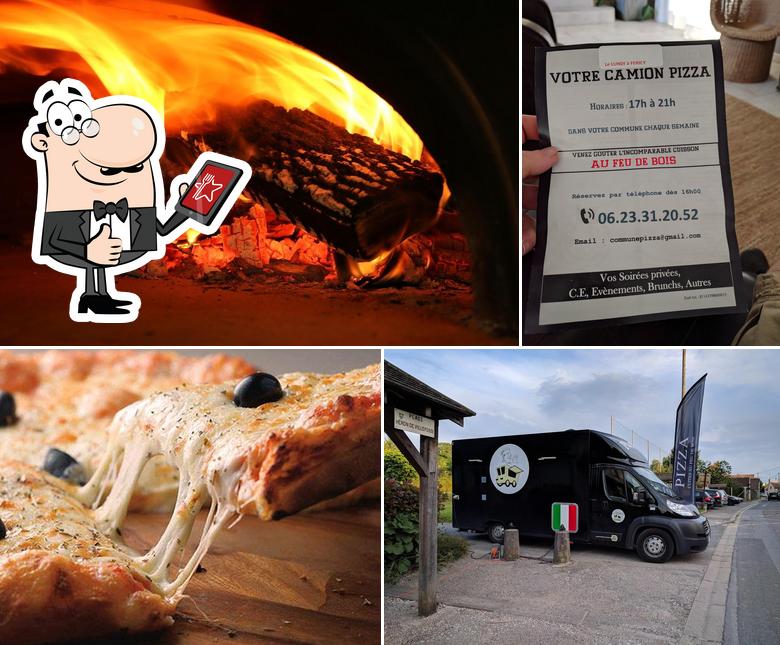 Voir cette image de Comm' Une Pizza food truck