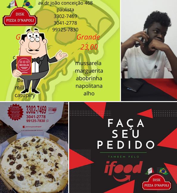 Look at the pic of Disk Pizza D'napoli Calderan