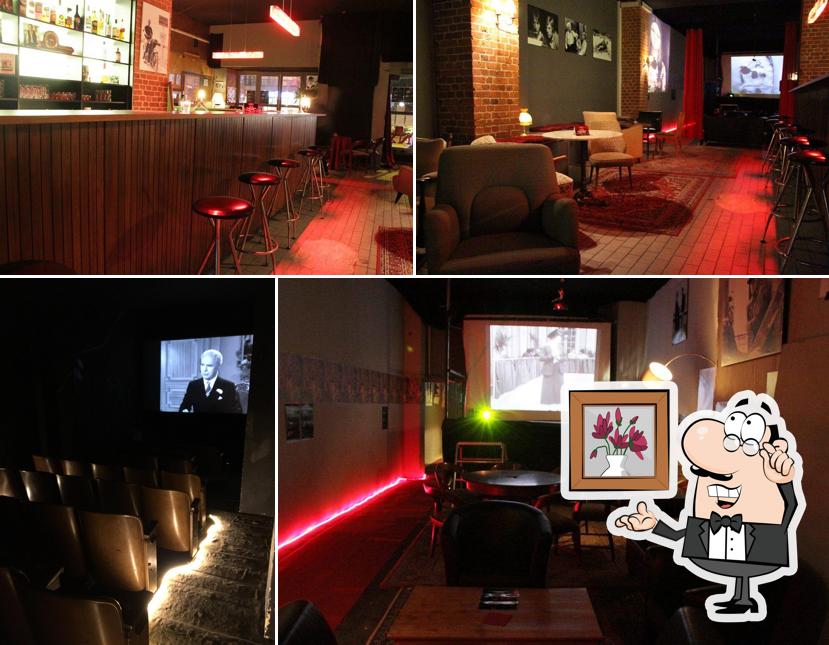 The interior of Barton Fink Film & Wein Bar Berlin