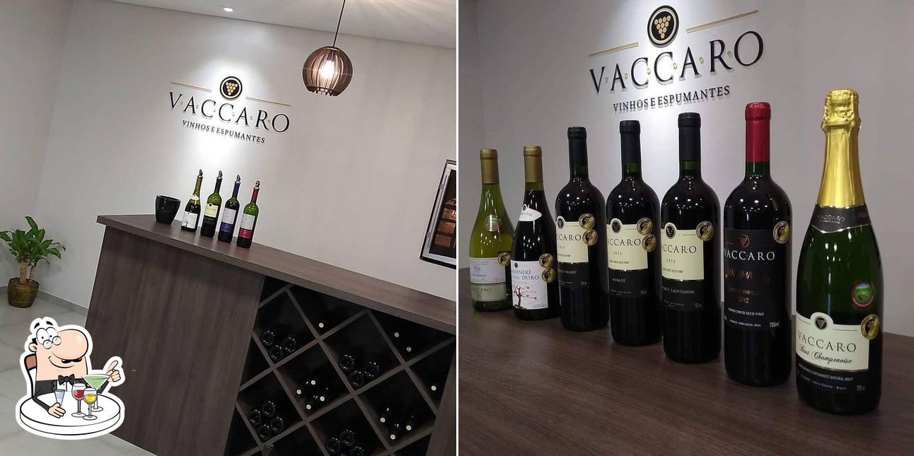 В "Vaccaro Vinhos e Espumantes Garibaldi RS" подаются спиртные напитки