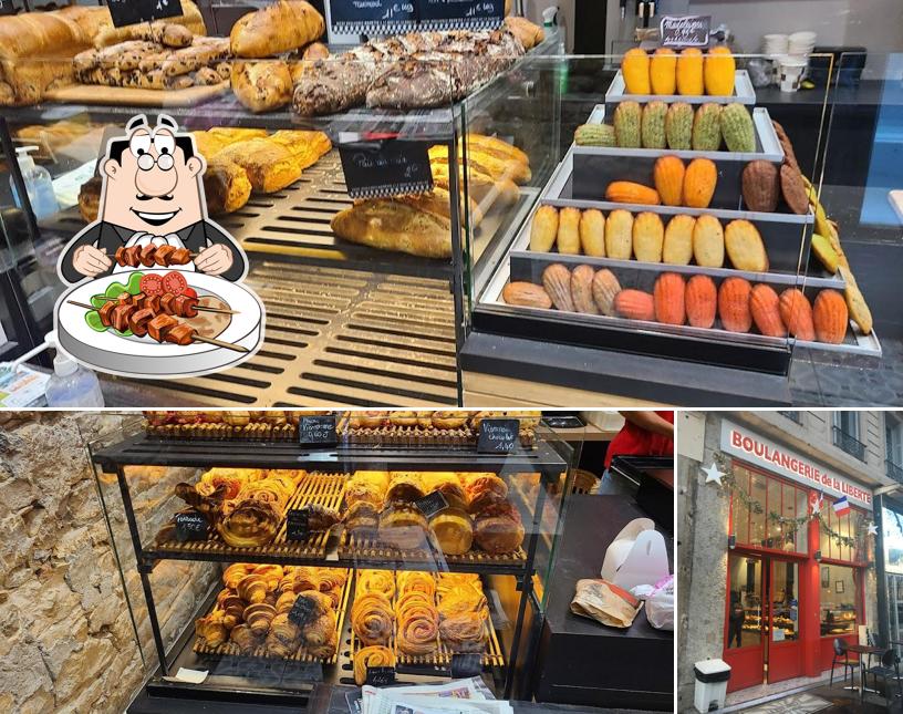 Voici la photo affichant la nourriture et intérieur sur Boulangerie de la Liberté - LD