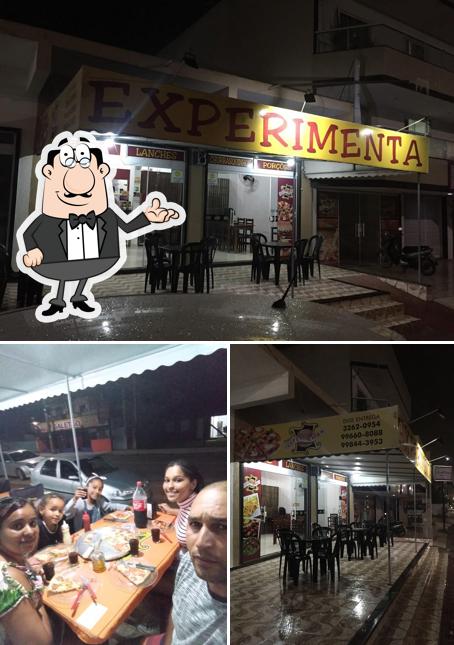 Lanchonete e pizzaria experimenta