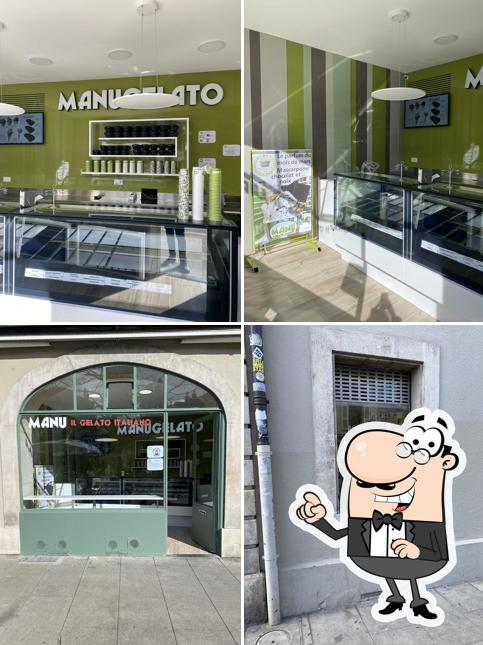 Gli interni di MANU Gelato Carouge