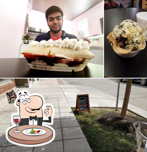 Scoops Ice Cream Parlor in Greencastle Restaurant menu and reviews