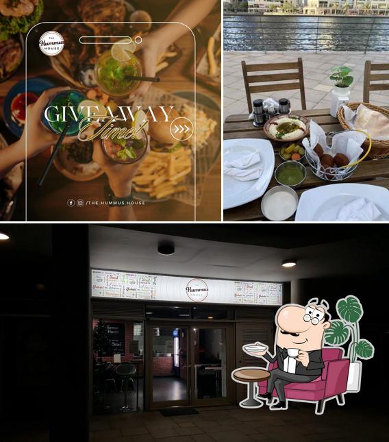 The Hummus House restaurant, Dubai, Close To Life Pharmacy Restaurant