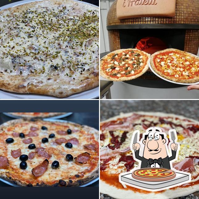 A I Fratelli, vous pouvez déguster des pizzas