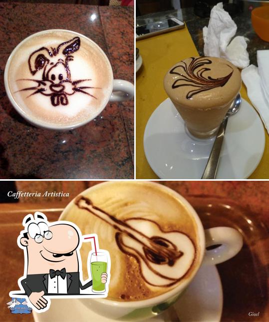 Enjoy a beverage at Caffè Italia