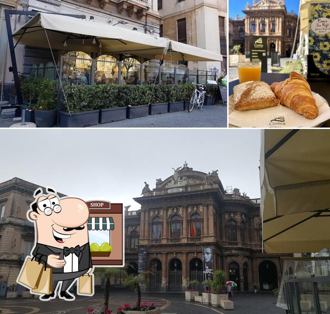 Gli esterni di Comis Ice Cafè