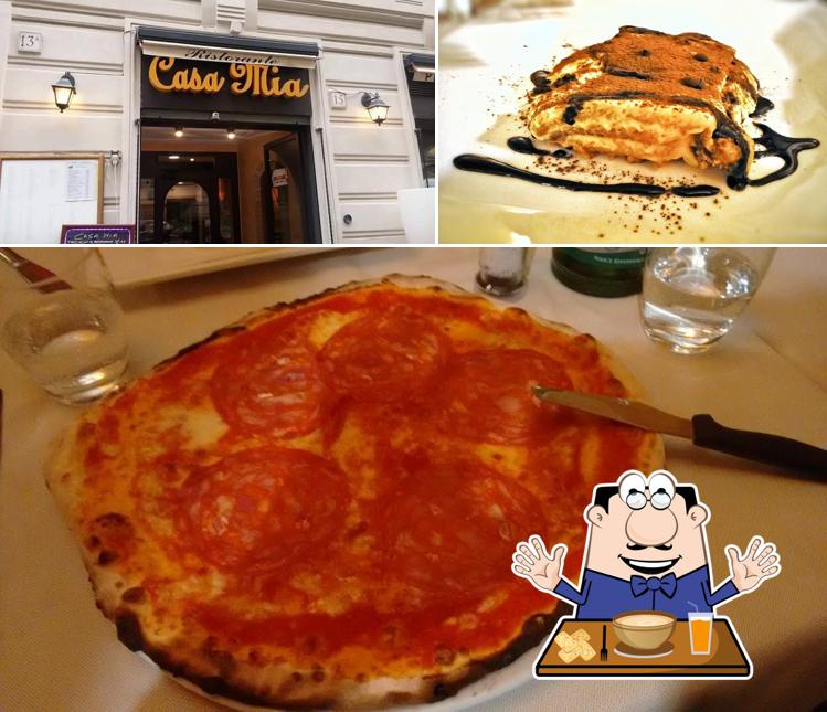 Platti al Ristorante Casa Mia