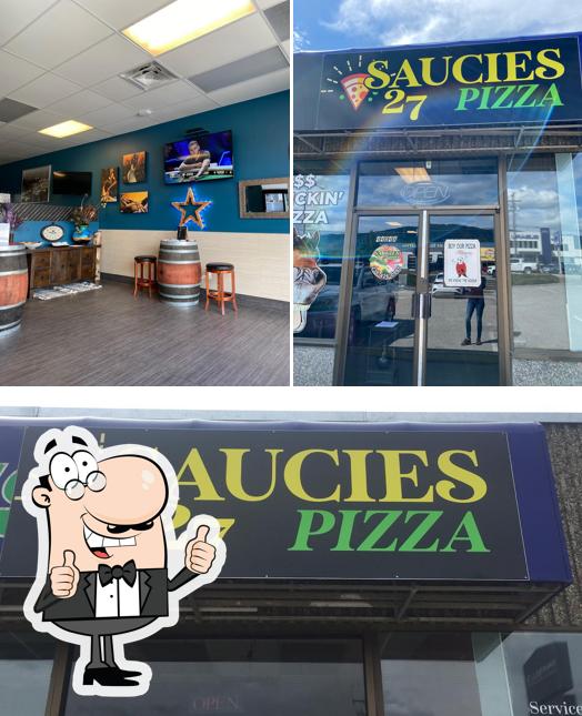 Look at this pic of Saucies27 Pizzeria