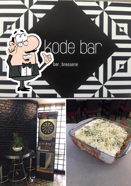 L'intérieur de Kode Bar