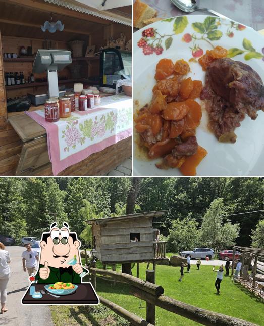 Agriturismo "Il falco" si caratterizza per la cibo e esterno